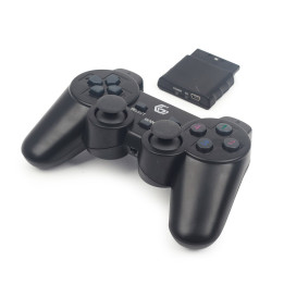 Gembird JPD-WDV-01 controlador de jogo Preto RF Gamepad PC, Playstation 2, Playstation 3