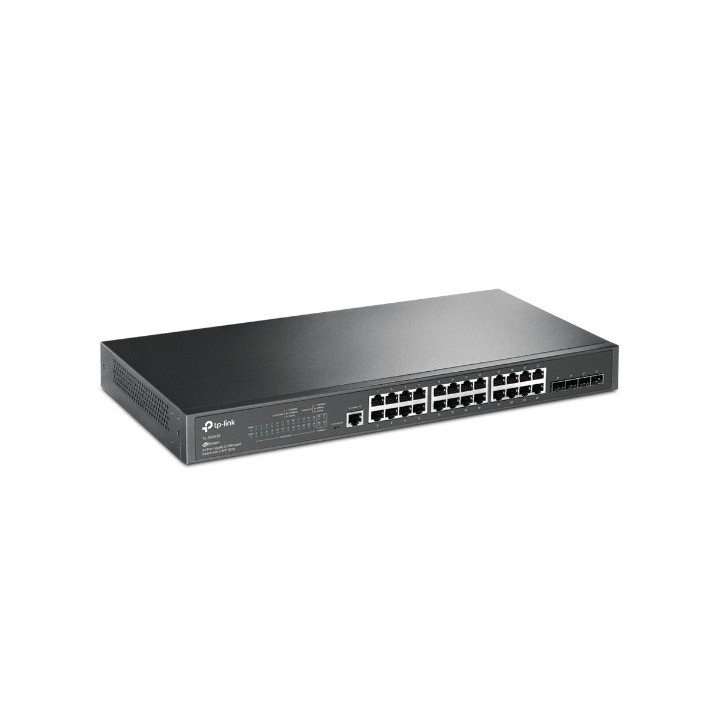 TP-LINK TL-SG3428 switch de rede Gerido L2 Gigabit Ethernet (10 100 1000) 1U Preto