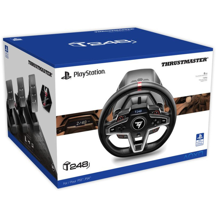 Volante + Pedais Thrustmaster T248 - PS4 / PS5 / PC