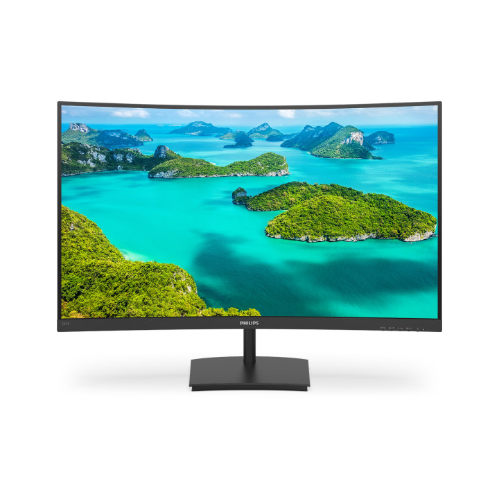 Philips E Line 241E1SC 00 LED display 59,9 cm (23.6") 1920 x 1080 pixels Full HD Preto