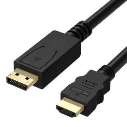 Cabo EFB Elektronik DisplayPort HDMI 3m Preto