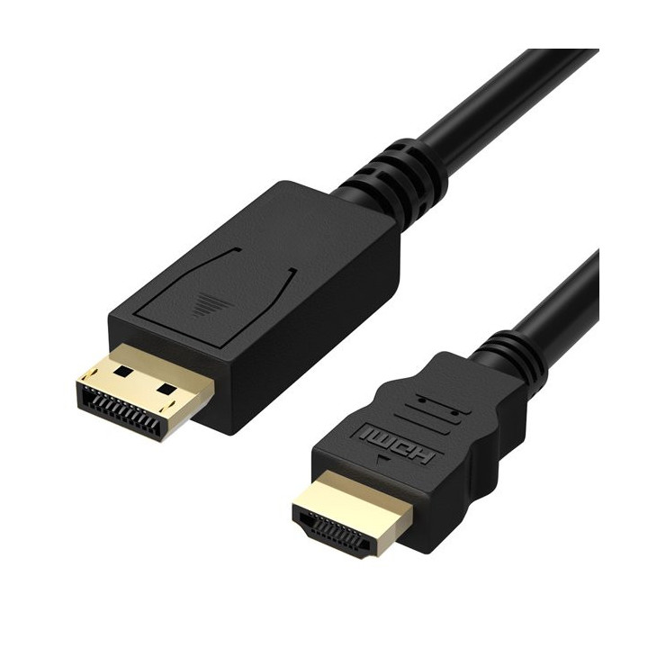 Cabo EFB Elektronik DisplayPort HDMI 3m Preto
