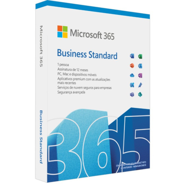 Microsoft M365 Bus Standard Retail Portuguese Subscription P8
