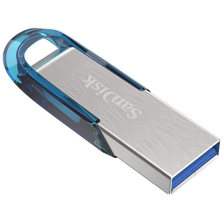 SanDisk Ultra Flair unidade de memória USB 32 GB USB Type-A 3.2 Gen 1 (3.1 Gen 1) Azul, Prateado