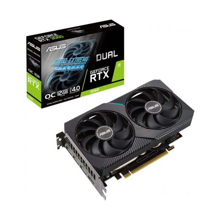 Gráfica ASUS Dual-RTX3060-O12G-V2 NVIDIA GeForce RTX 3060 12GB GDDR6