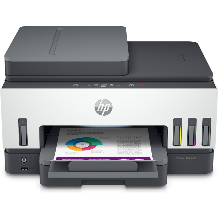 HP Smart Tank 7605 Jato de tinta térmico A4 4800 x 1200 DPI 15 ppm Wi-Fi