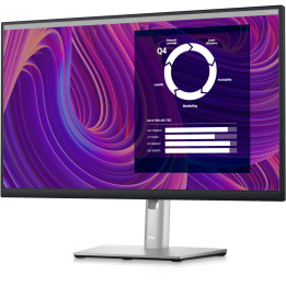 Monitor DELL P Series P2423D 60,5 cm (23.8") 2560 x 1440 pixels Quad HD LCD Preto, Prateado