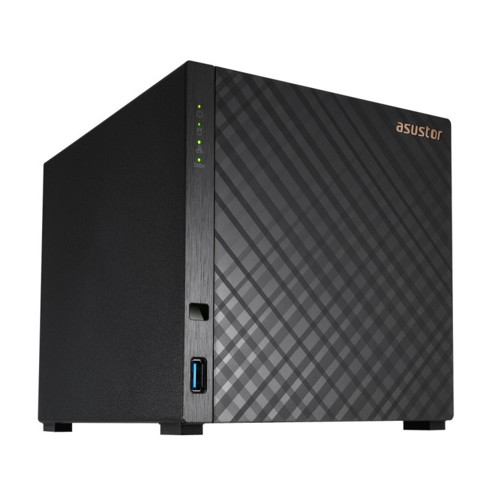 Asustor AS1104T NAS Compacto Ethernet LAN Preto RTD1296