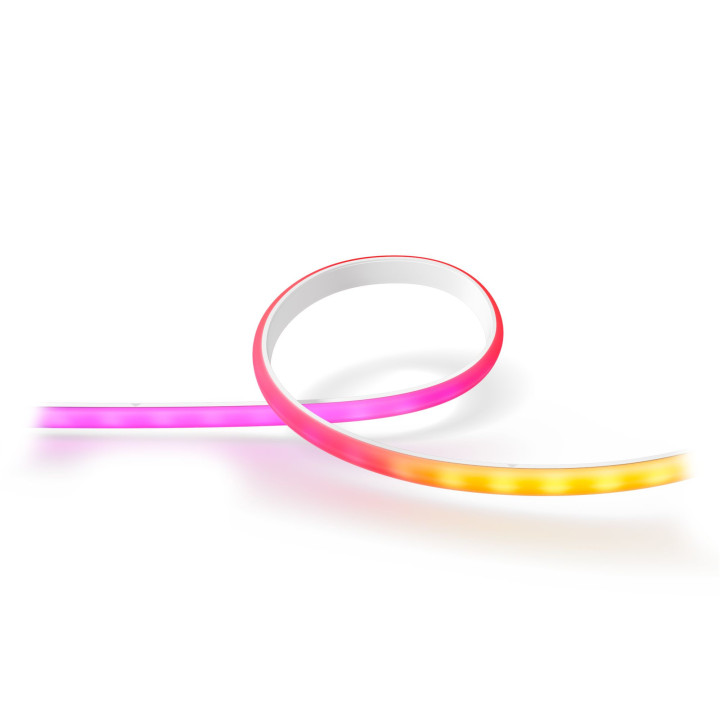 Philips Ambiente branco e colorido Hue Extensão Gradient Lightstrip, 1 metro