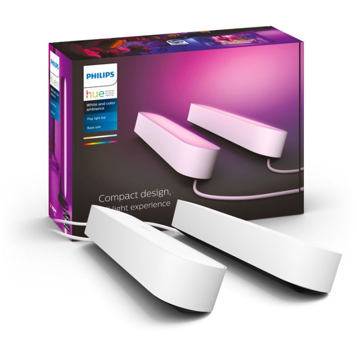 Barra de Luz Philips Hue Play Luz Branca (2 Pack)