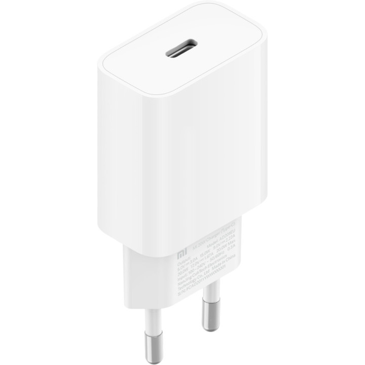 Carregador Xiaomi Mi 20W Branco