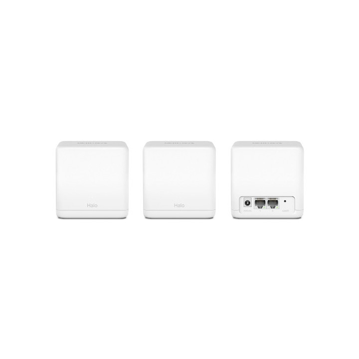 Mercusys Halo H30G(3-pack) Dual-band (2,4 GHz   5 GHz) Wi-Fi 5 (802.11ac) Branco 2 Interno