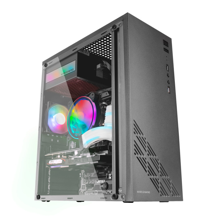 Mars Gaming MC100 caixa para computador Preto