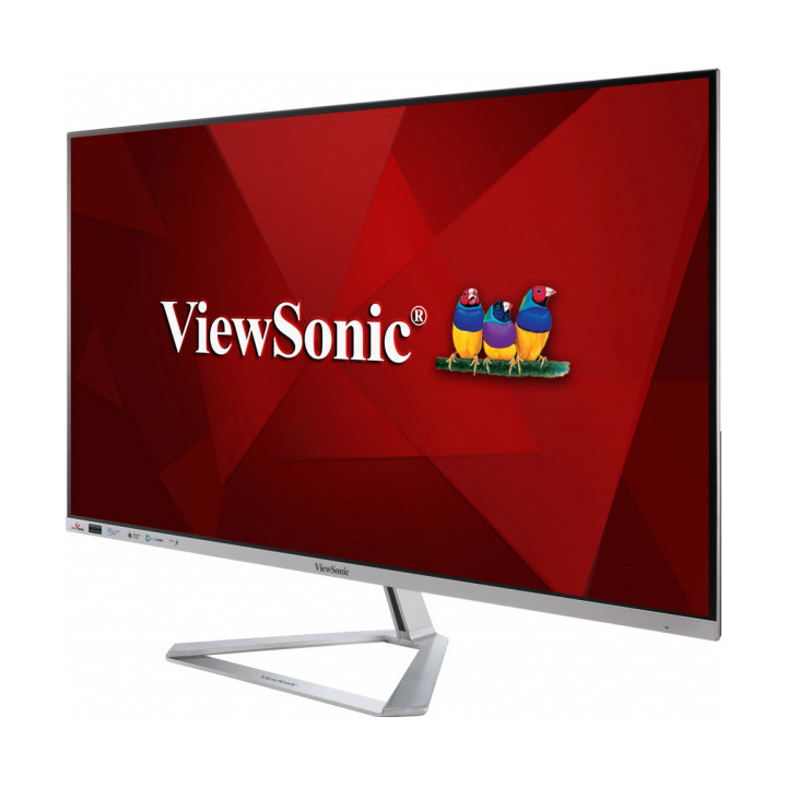 Viewsonic VX Series VX3276-2K-mhd-2 81,3 cm (32") 2560 x 1440 pixels Quad HD LED Prateado