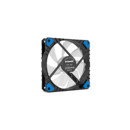 NOX H-FAN PRO LED BLUE Caixa de computador Ventoinha 12 cm Preto 1 unidade(s)