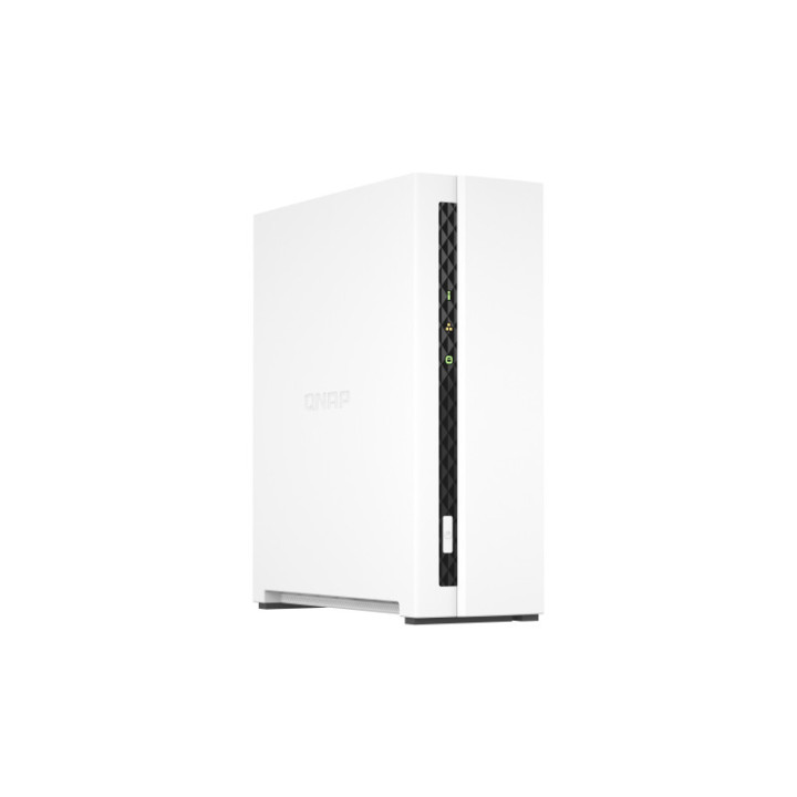 QNAP TS-133 servidor NAS e de armazenamento Servidor de armazenamento Tower Ethernet LAN Branco