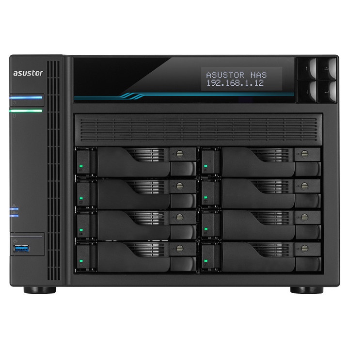 Asustor AS6508T servidor NAS e de armazenamento Tower Ethernet LAN Preto C3538