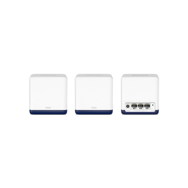Mercusys Halo H50G(3-pack) Dual-band (2,4 GHz   5 GHz) Wi-Fi 5 (802.11ac) Branco Interno