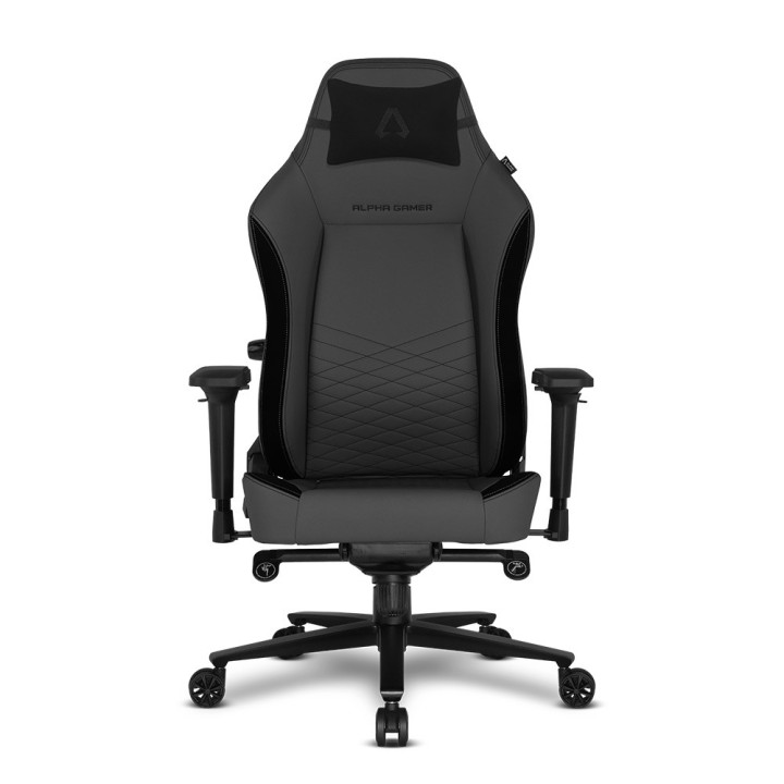 Cadeira gaming Alpha Gamer Alegra PU Leather Black