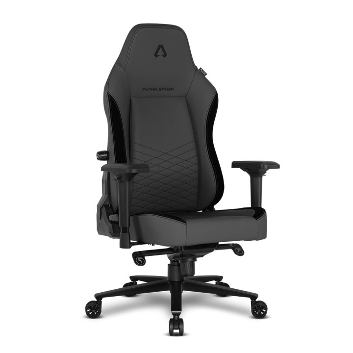 Cadeira gaming Alpha Gamer Alegra PU Leather Black