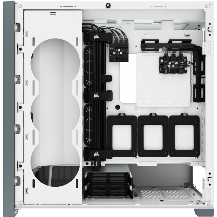 Caixa ATX Corsair iCUE 5000X RGB Branca