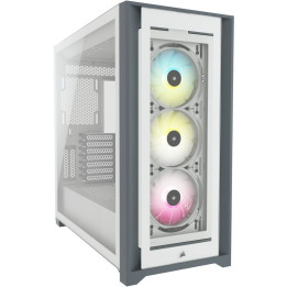 Caixa ATX Corsair iCUE 5000X RGB Branca
