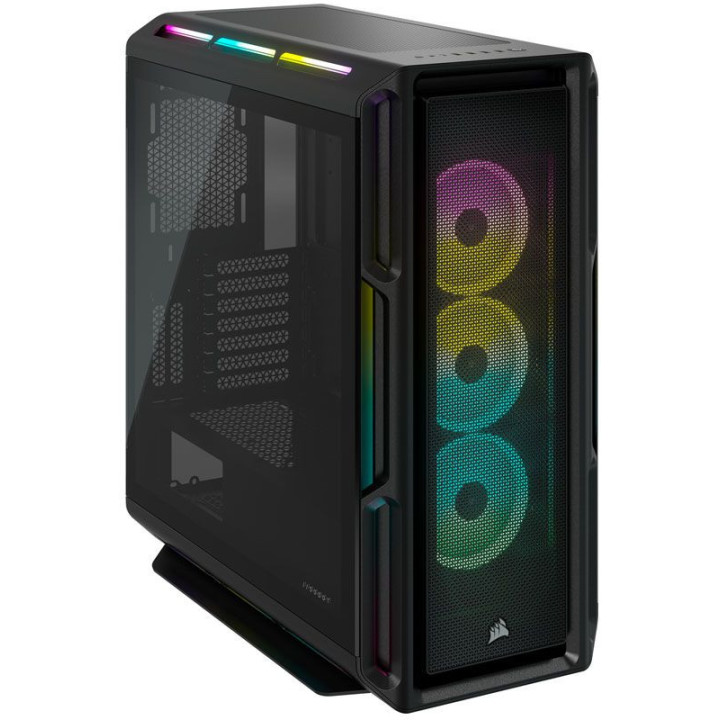 Caixa ATX Corsair 5000T iCUE RGB Preto Vidro Temperado