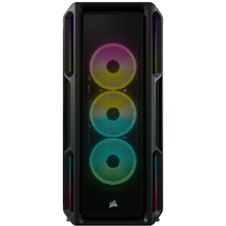 Caixa ATX Corsair 5000T iCUE RGB Preto Vidro Temperado