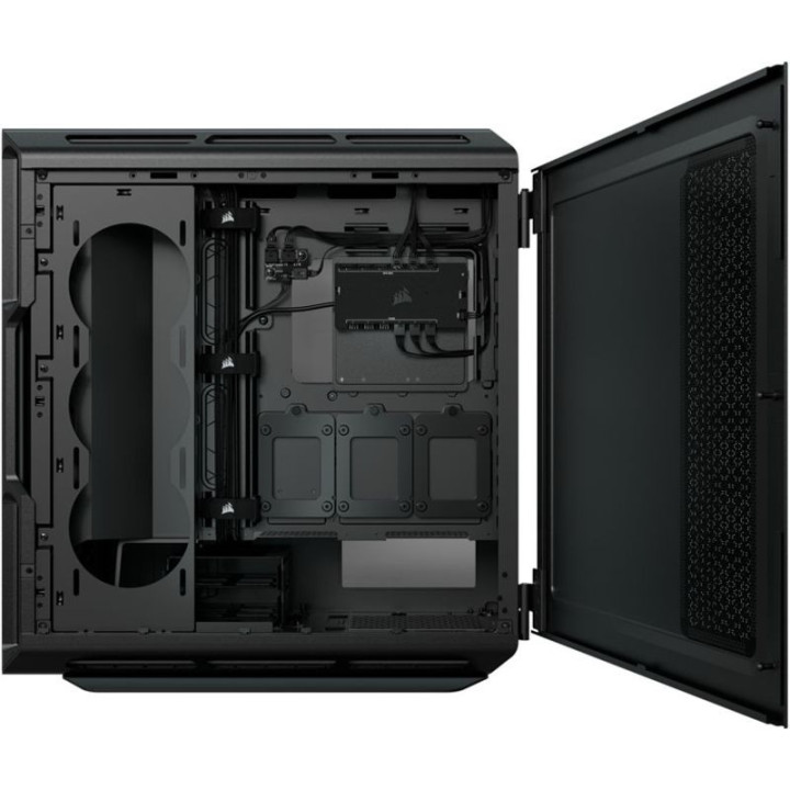 Caixa ATX Corsair 5000T iCUE RGB Preto Vidro Temperado