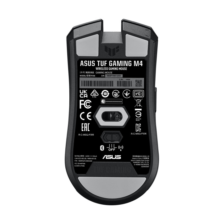 Rato Gaming ASUS TUF M4 Wireless RF +Bluetooth Ótico 12000 DPI