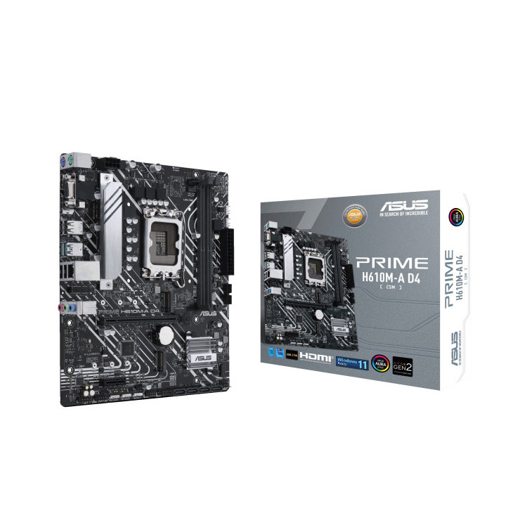 Motherboard ASUS PRIME H610M-E D4-CSM Intel H610 LGA 1700 micro ATX