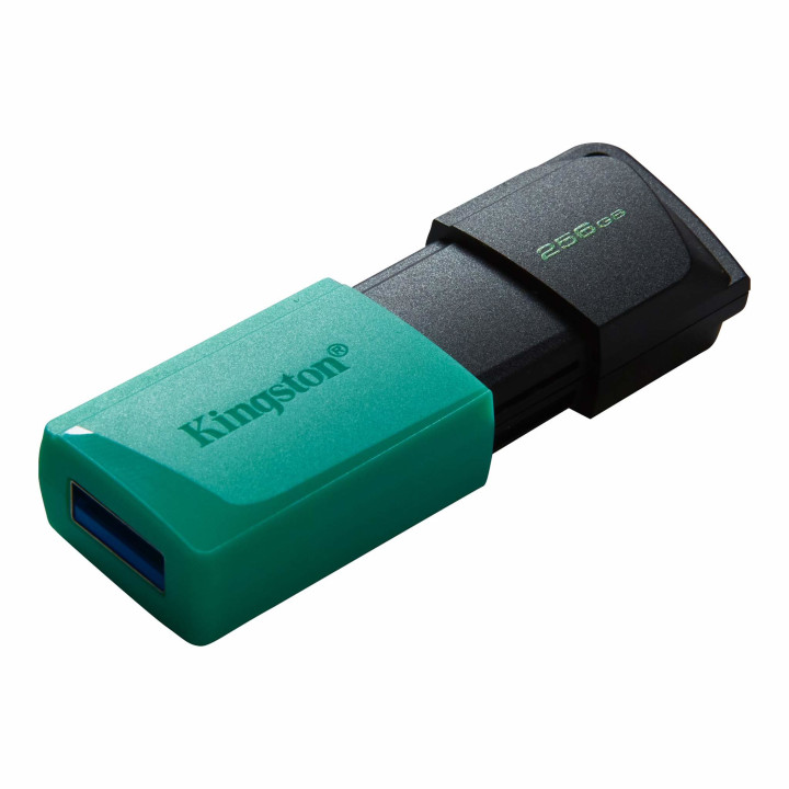 Kingston Technology DataTraveler Exodia M unidade de memória USB 256 GB USB Type-A 3.2 Gen 1 (3.1 Gen 1) Preto, Turquesa