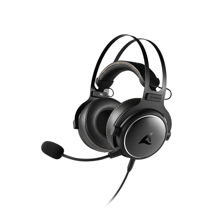 Sharkoon SKILLER SGH50 Auscultadores Com fios Fita de cabeça Jogos Preto