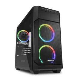 Sharkoon V1000 RGB Micro Tower Preto