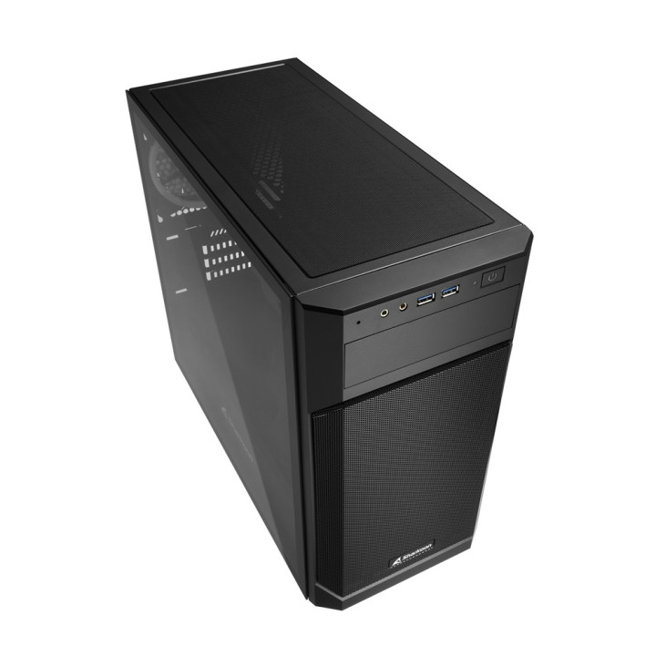 Sharkoon V1000 RGB Micro Tower Preto