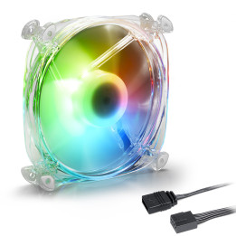 Ventoinha Sharkoon Shark Disc 120mm PWM RGB