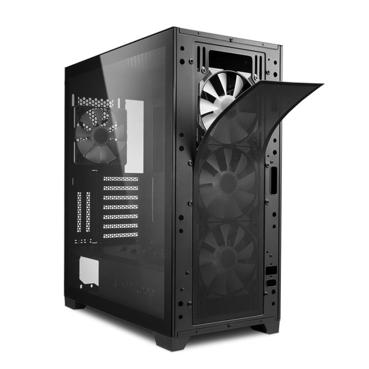Caixa ATX Sharkoon ELITE SHARK TG7M RGB Preta