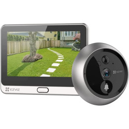 Video Porteiro EZVIZ DP2C Smart Home Ecrã 4.3" FHD WiFi V.Noturna C/Bateria