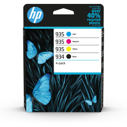 Tinteiros Originais HP 934 Preto e 935 Ciano/Magenta/Amarelo (Pack de 4)