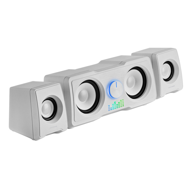 Colunas de Som Mars Gaming MS22W 35W Com fios Brancas