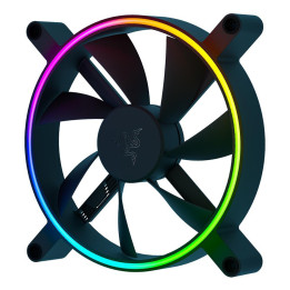 Ventoinha Razer Kunai Chroma 140MM aRGB Performance 1600RPM 4 Pinos PWM Preta (1 Fan)