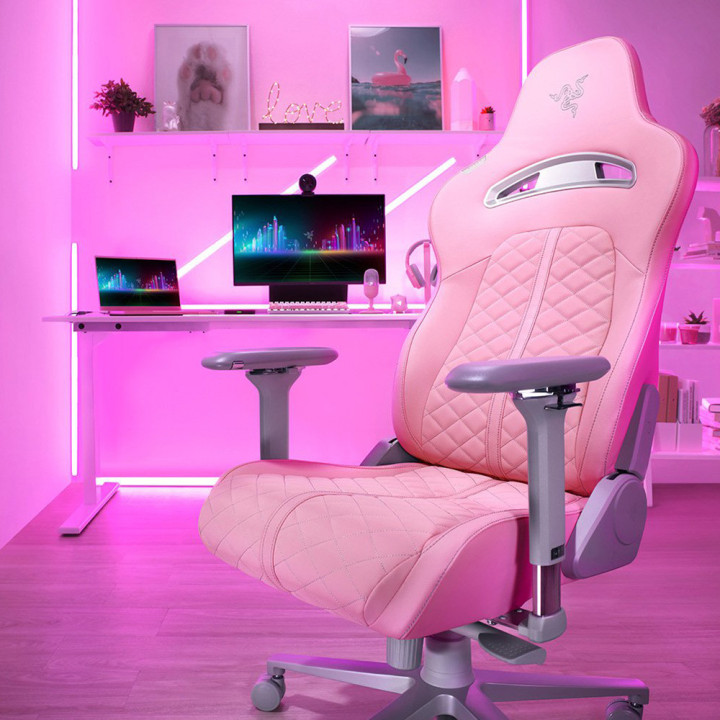 Cadeira Gaming Razer Enki Rosa
