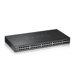 Switch Zyxel Gerido L2 44x RJ45 Gigabit Ethernet + 4 SFP Preto
