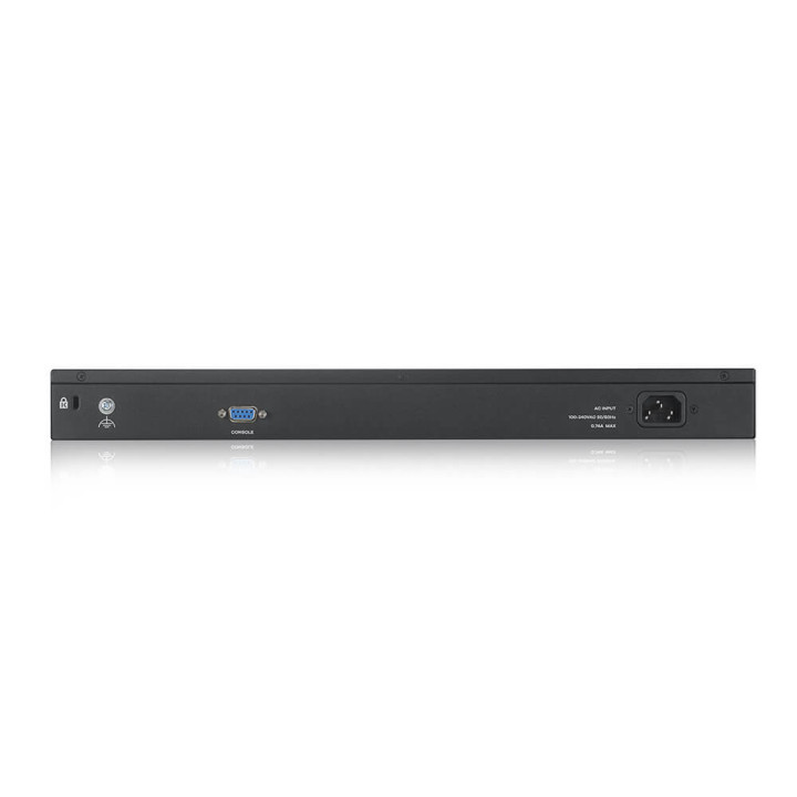 Switch Zyxel Gerido L2 44x RJ45 Gigabit Ethernet + 4 SFP Preto