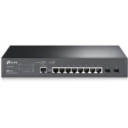 Switch TP-Link JetStream 8-Port Gigabit L2+ Managed Switch c/ 2 SFP Slots