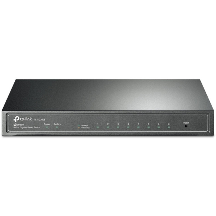Switch TP-Link TL-SG2008 JetStream 8-Port Gigabit Smart Switch