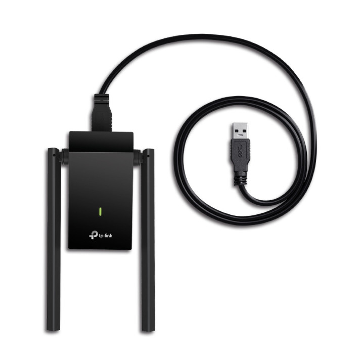 Placa de Rede TP-Link Archer T4U Plus AC1300 WIFI 5 Dual Antennas High-Gain Wireless USB Adapter