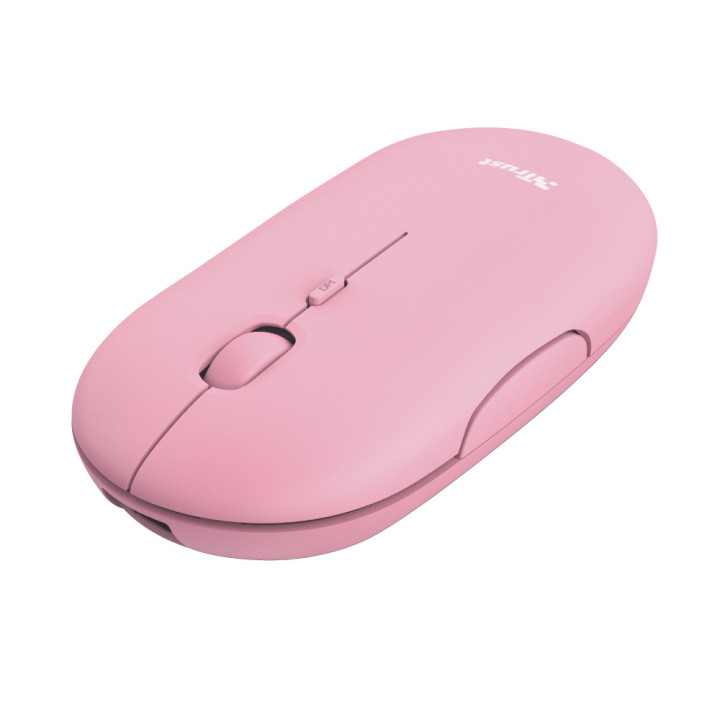 Trust Puck rato Ambidestro RF Wireless+Bluetooth Ótico 1600 DPI