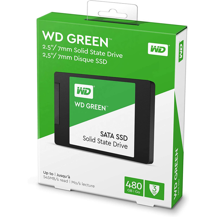 SSD Western Digital Green 2.5" 480GB Serial ATA III