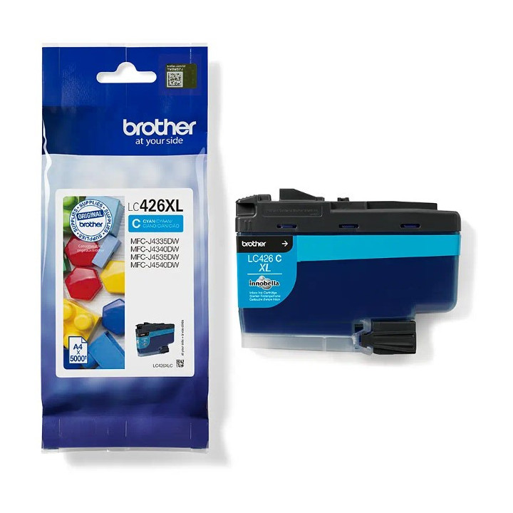 Tinteiro Original Brother LC-426XLC Alto Rendimento (XL) Ciano